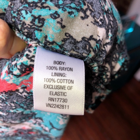 Xhilaration 🎨 splatter print dress - Picture 6 of 7